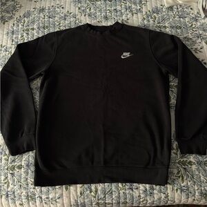 Nike Men's Crewneck Black Sweater